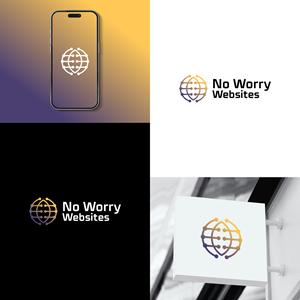 Logo Design by Royco for No Worry Websites | Design: #34740037