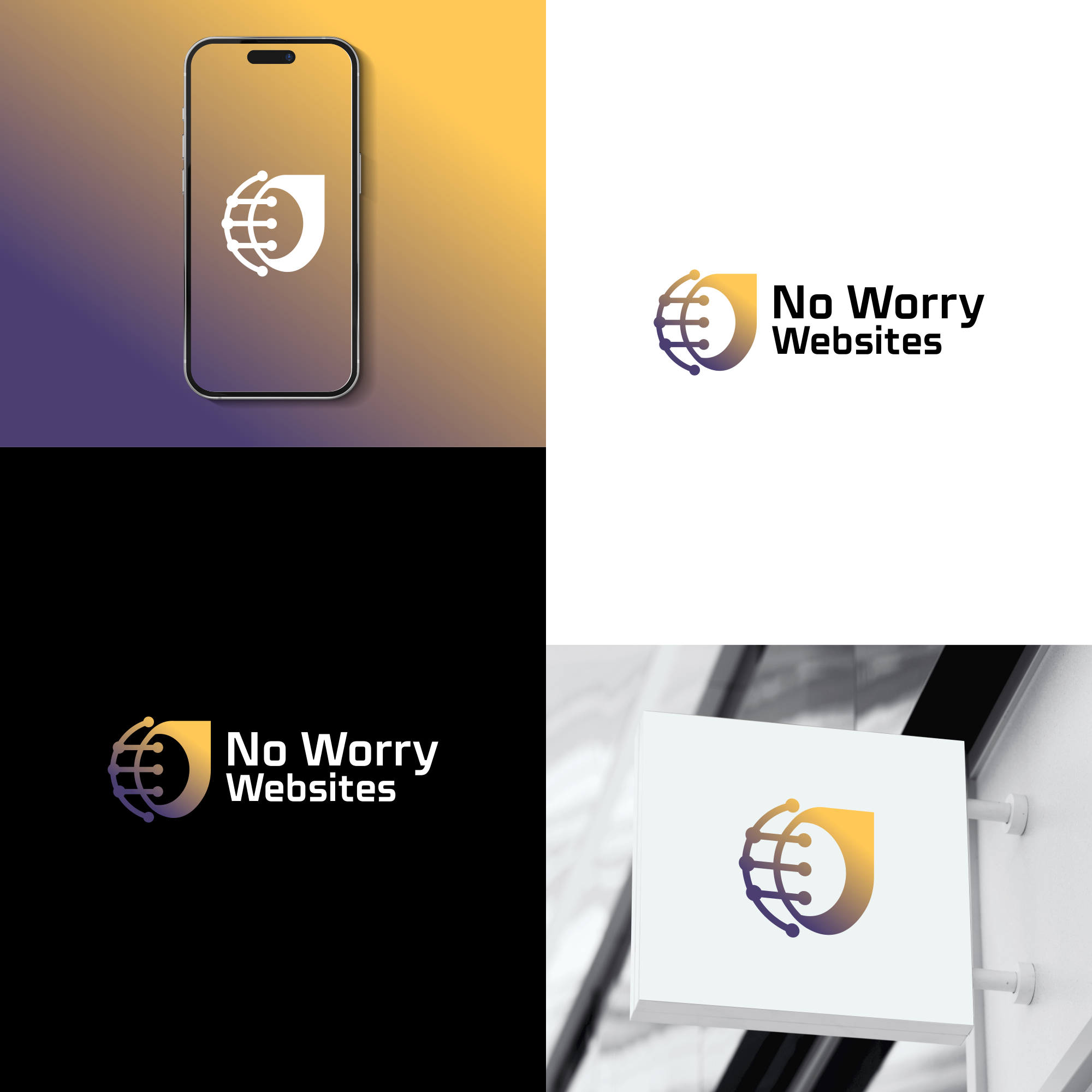 Logo-Design von Royco für No Worry Websites | Design #34740039