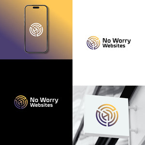 Logo Design by Royco for No Worry Websites | Design: #34740064