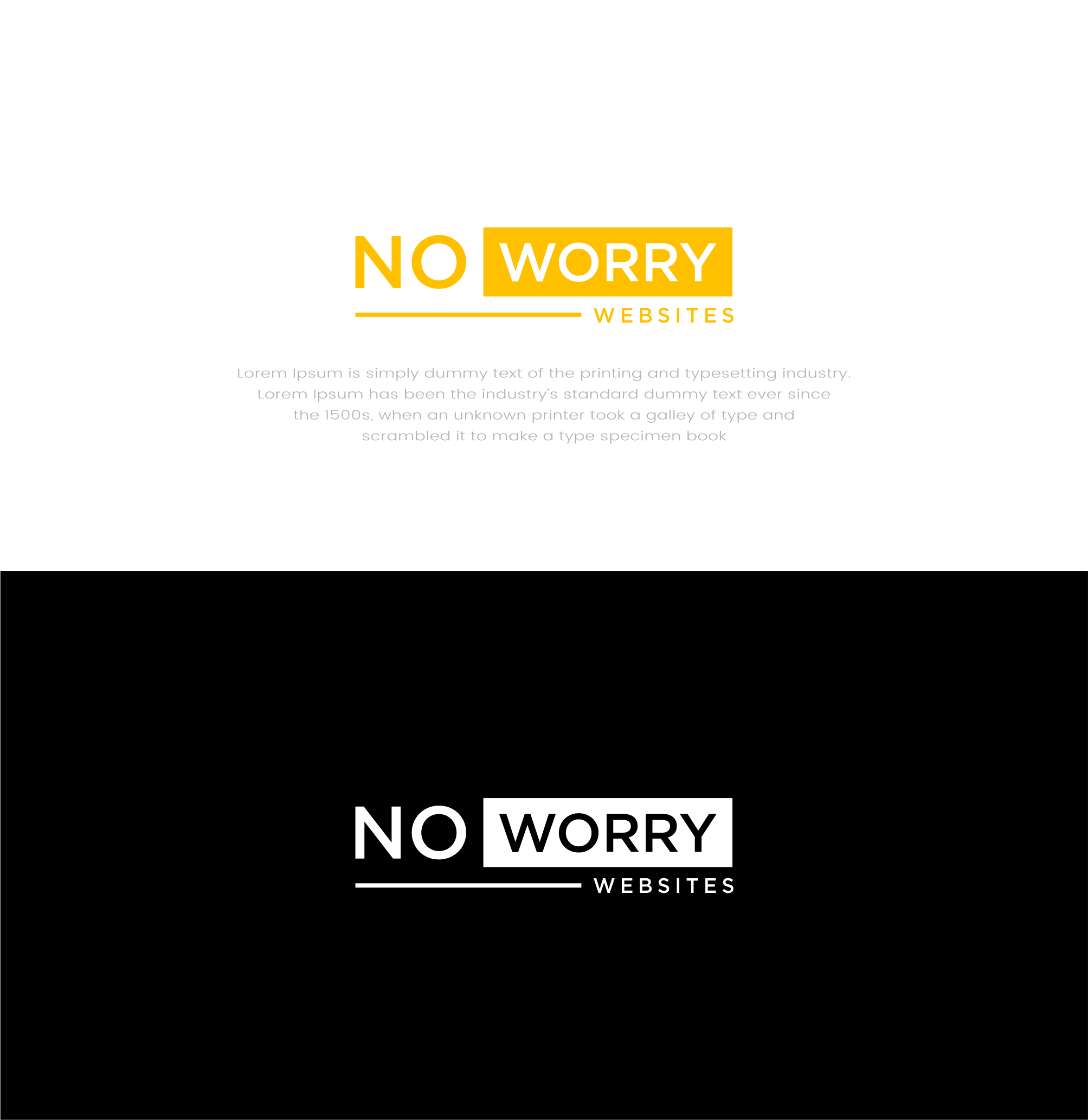 Logo-Design von Barokahe guse für No Worry Websites | Design #34743439