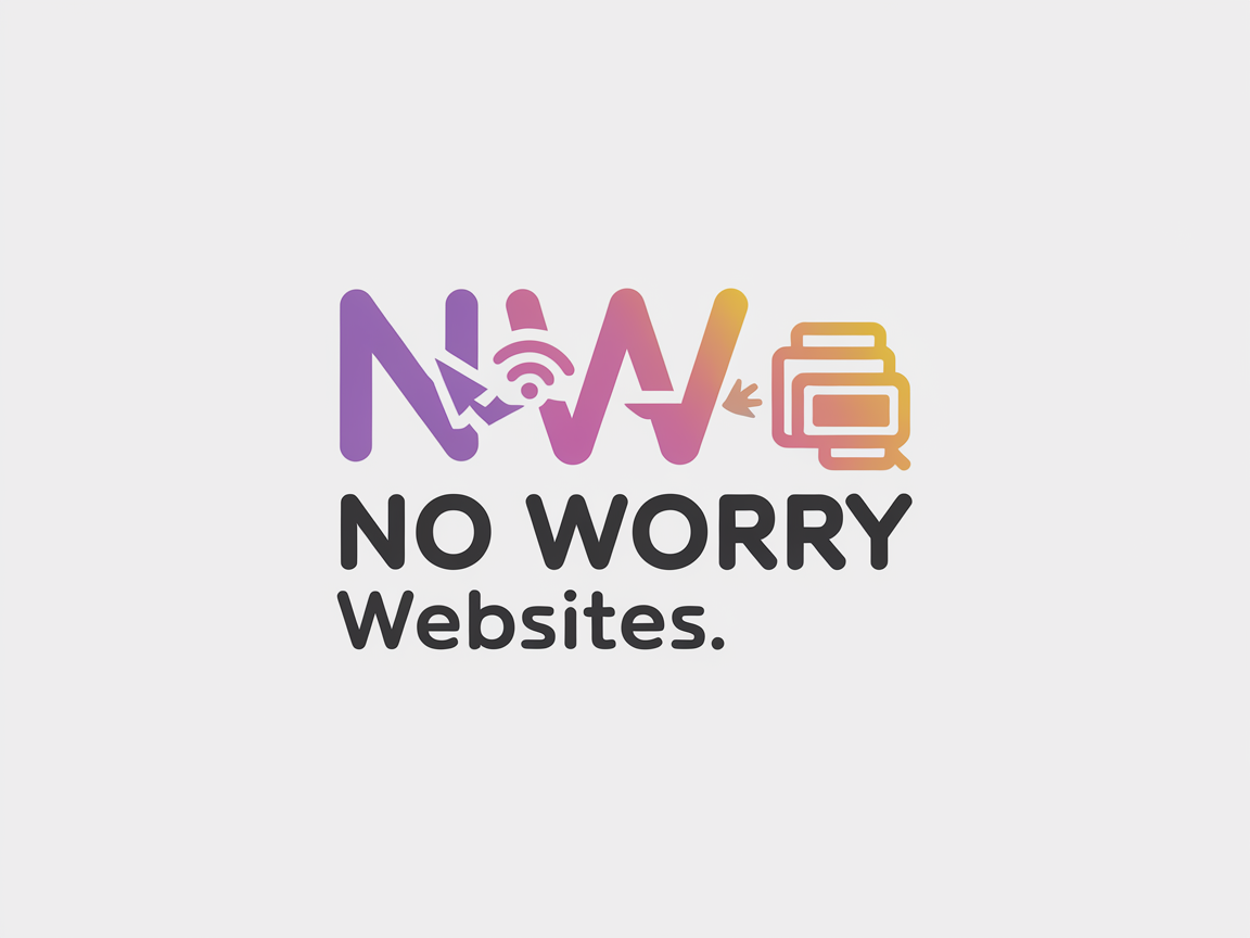 Diseño de Logo por Maya_ para No Worry Websites | Diseño #34764205