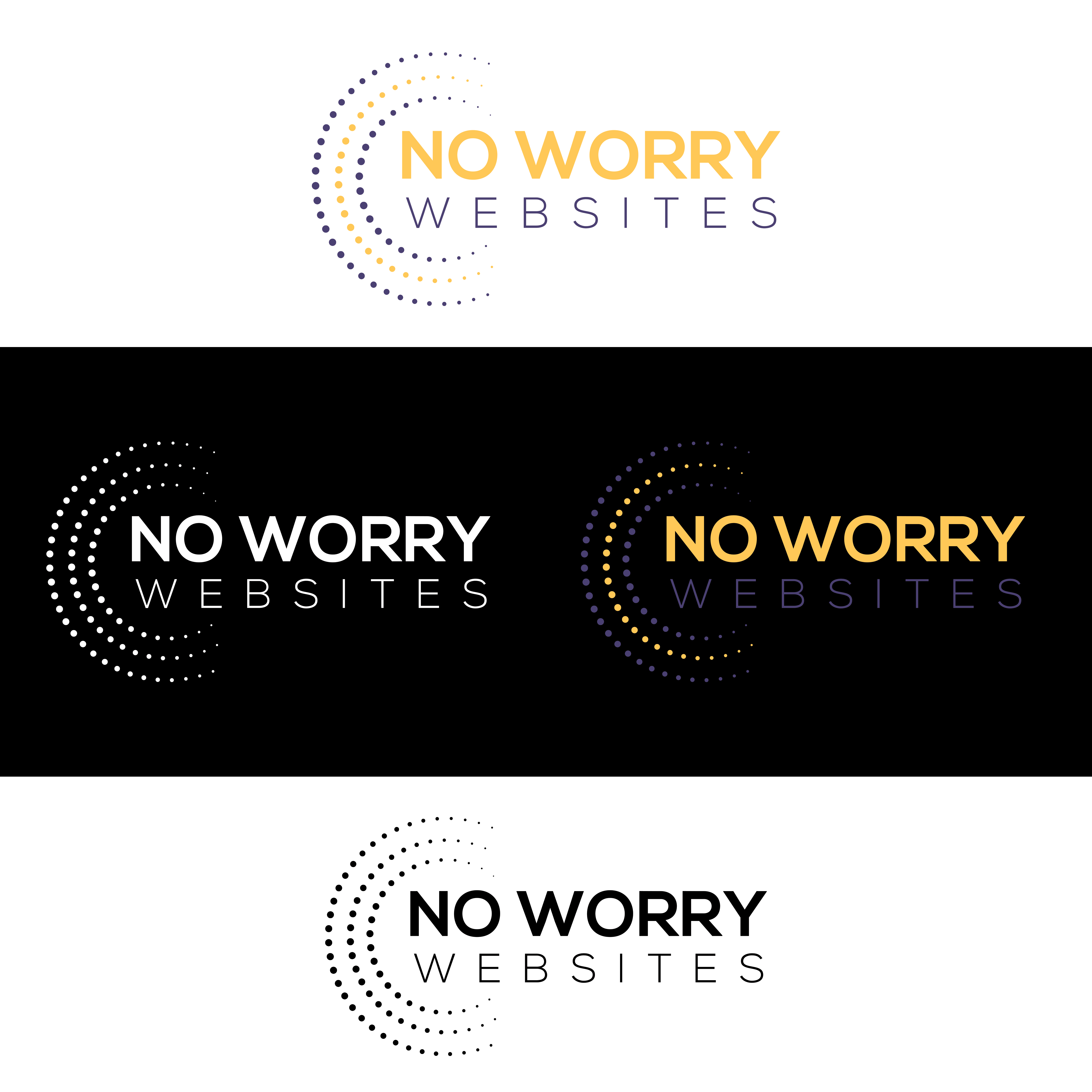 Logo Design by Md Hasibur Rahman for No Worry Websites | Design #34731899