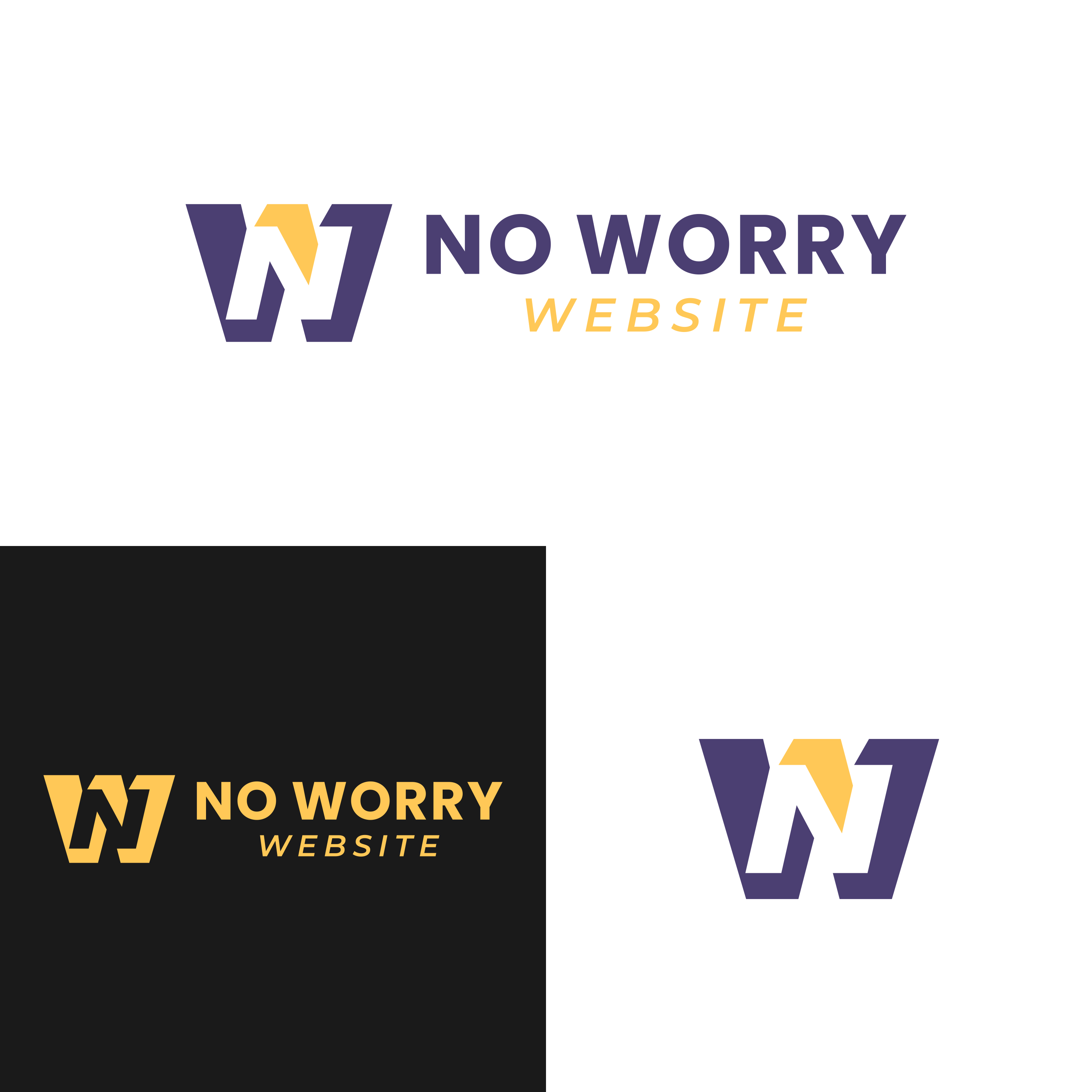 Logo Design by arillingga for No Worry Websites | Design #34732367