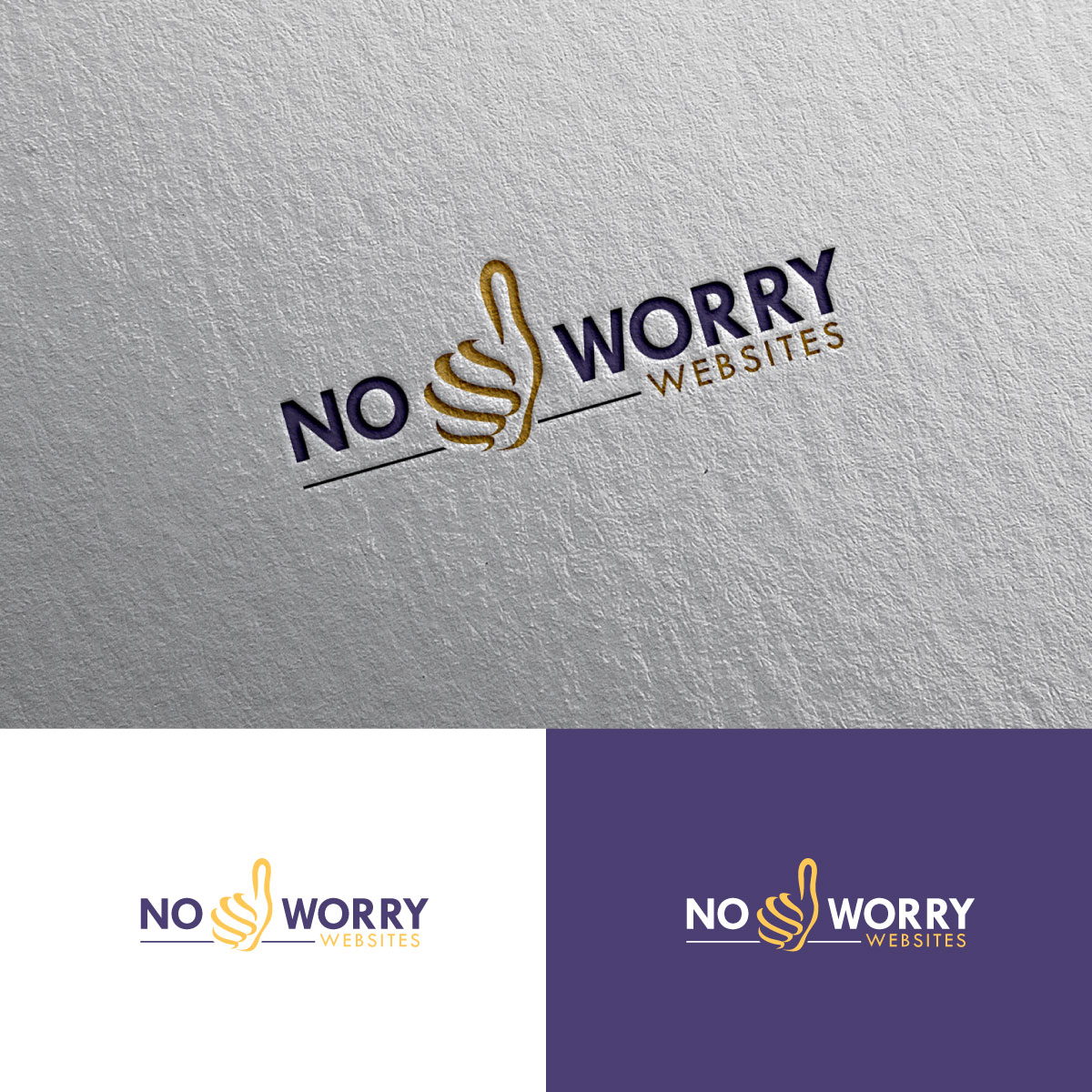 Diseño de Logo por Alex Henry para No Worry Websites | Diseño #34730371
