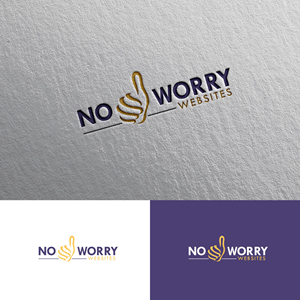 Logo-Design von Alex Henry für No Worry Websites | Design: #34730371