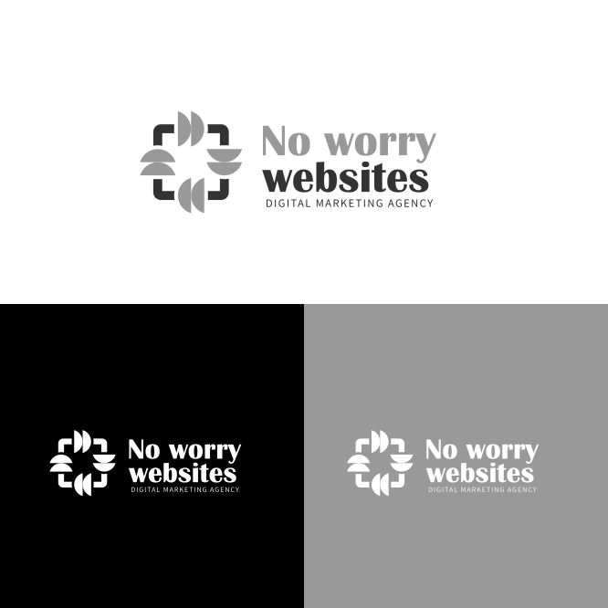 Logo Design by Gulya profi for No Worry Websites | Design #34769829