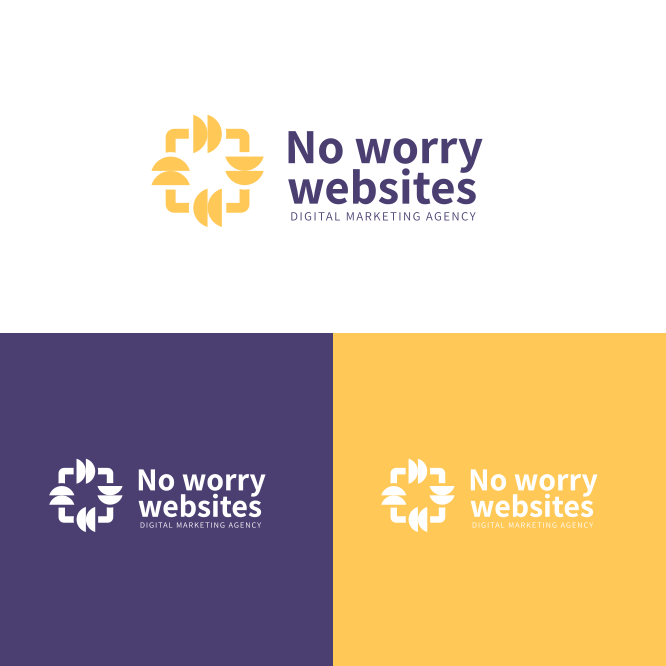 Logo Design by Gulya profi for No Worry Websites | Design #34770092