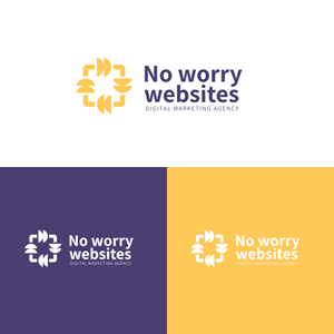 Logo Design by Gulya profi for No Worry Websites | Design: #34770092