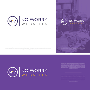 Logo Design by Logo Maker Zone for No Worry Websites | Design: #34774740