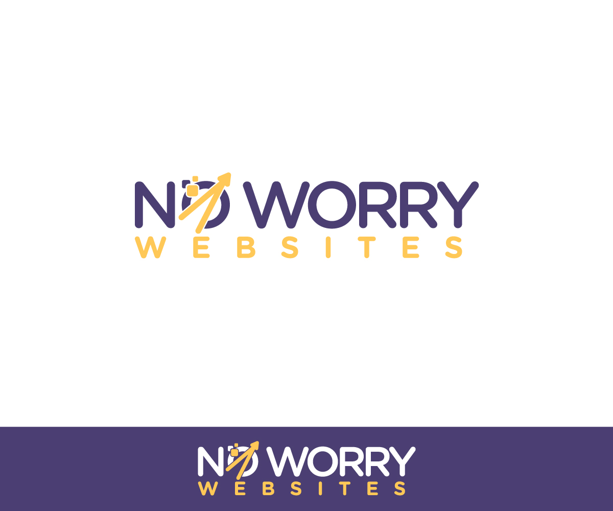 Logo Design by Ansh Design for No Worry Websites | Design #34738809