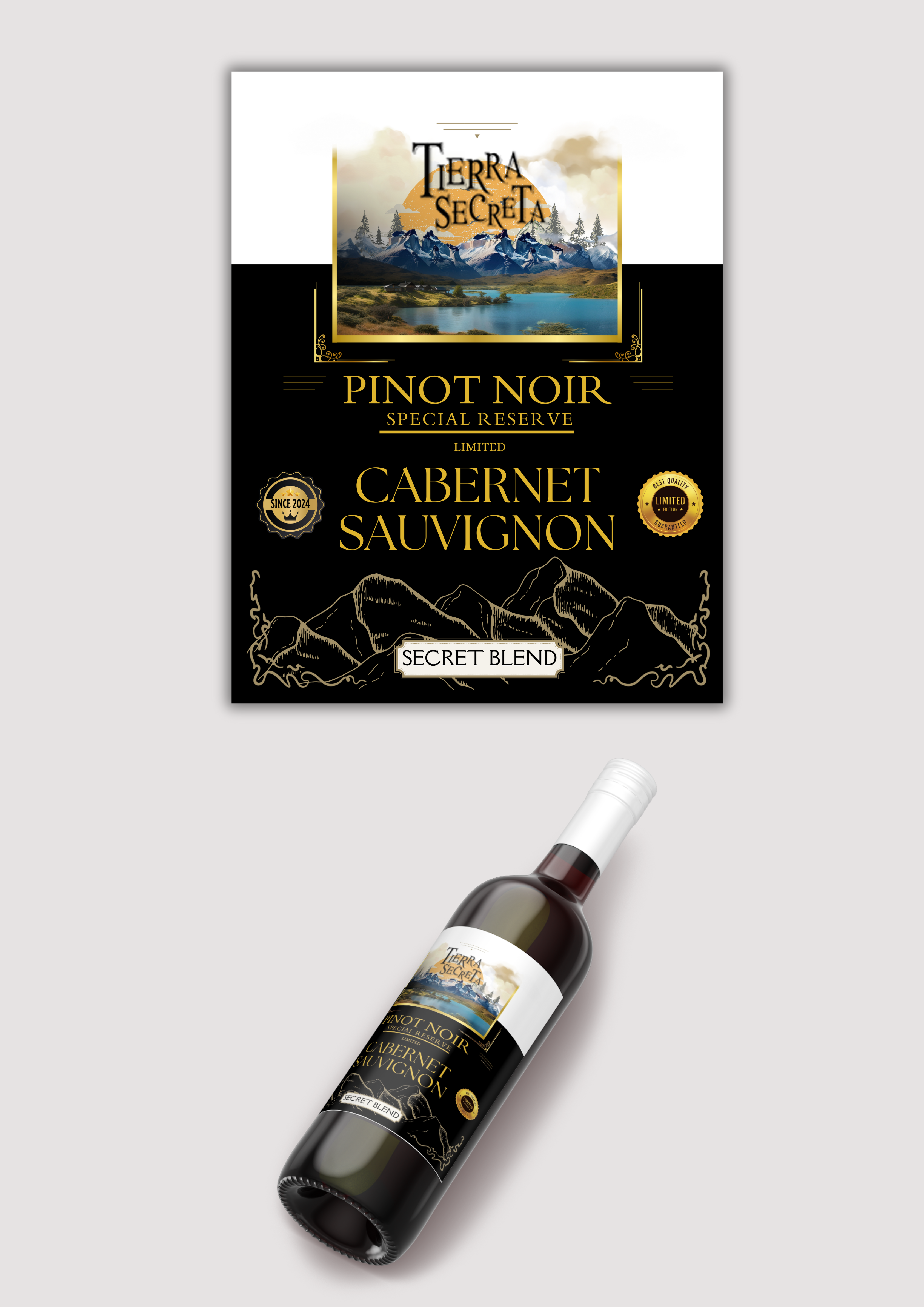 Design Étiquette par Custom A pour Duveau wines ltd | Design #34806524