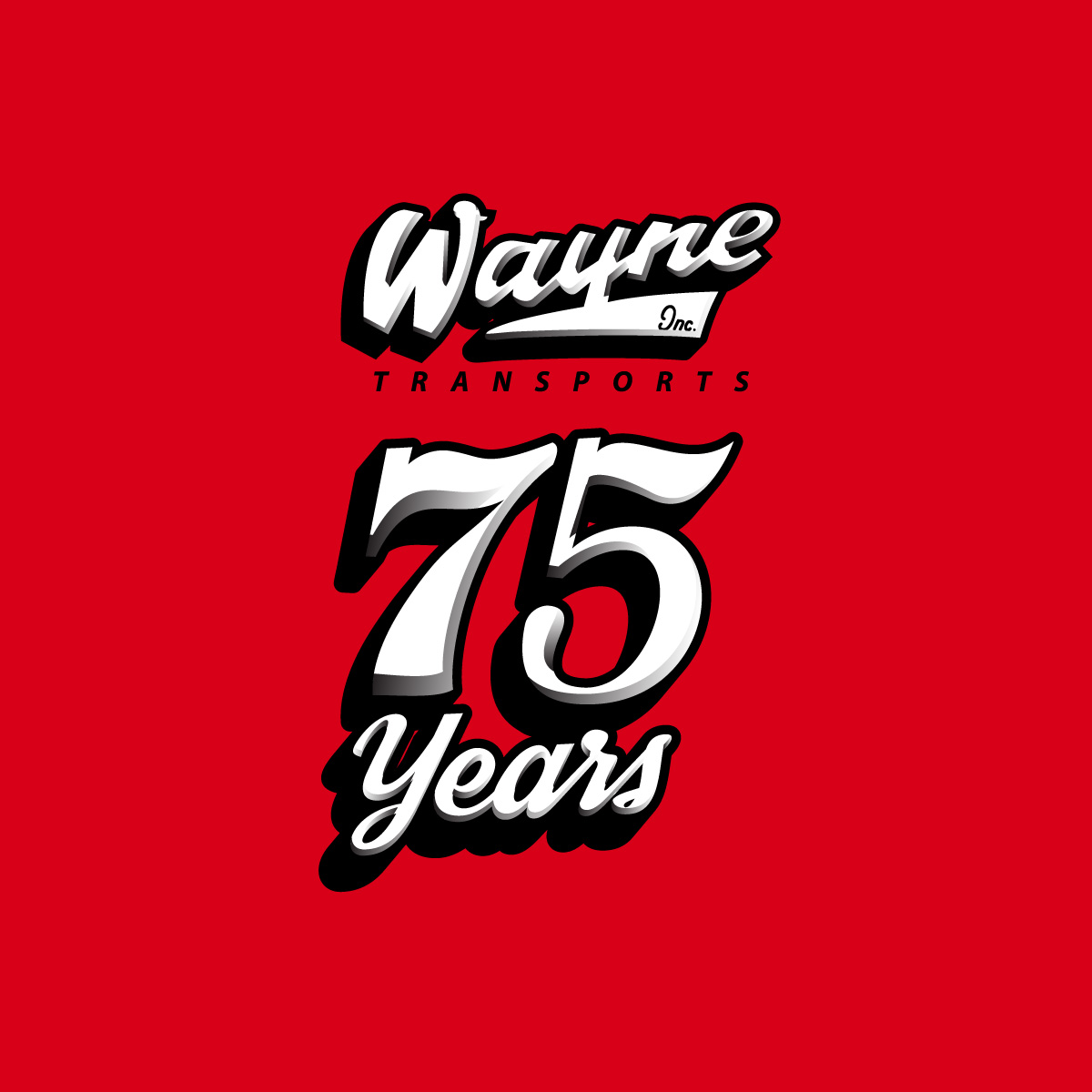 Logo Design by Sergio Coelho for Wayne Transports, Inc. | Design #34738933
