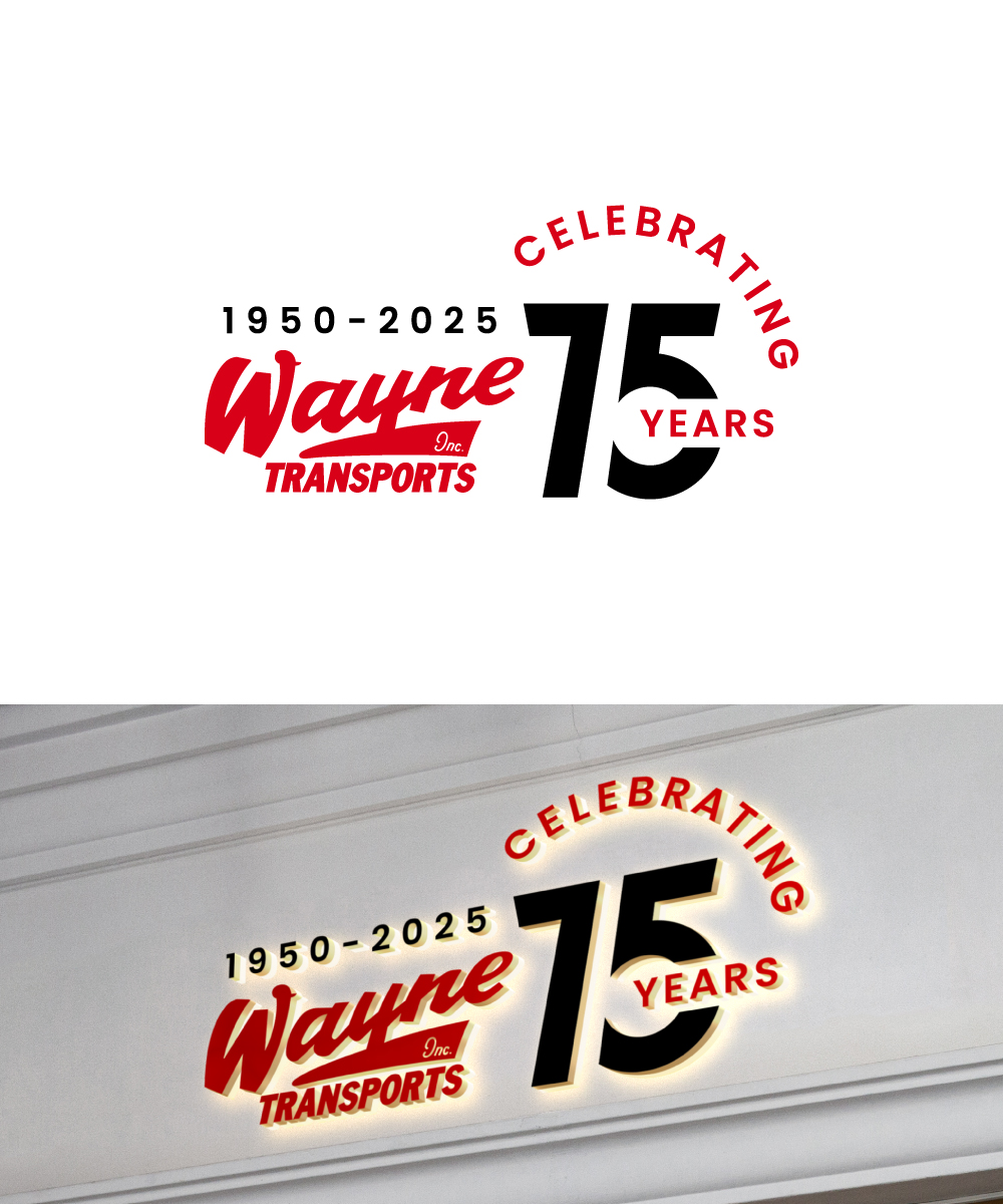 Logo-Design von AHNAF_S für Wayne Transports, Inc. | Design #34734045