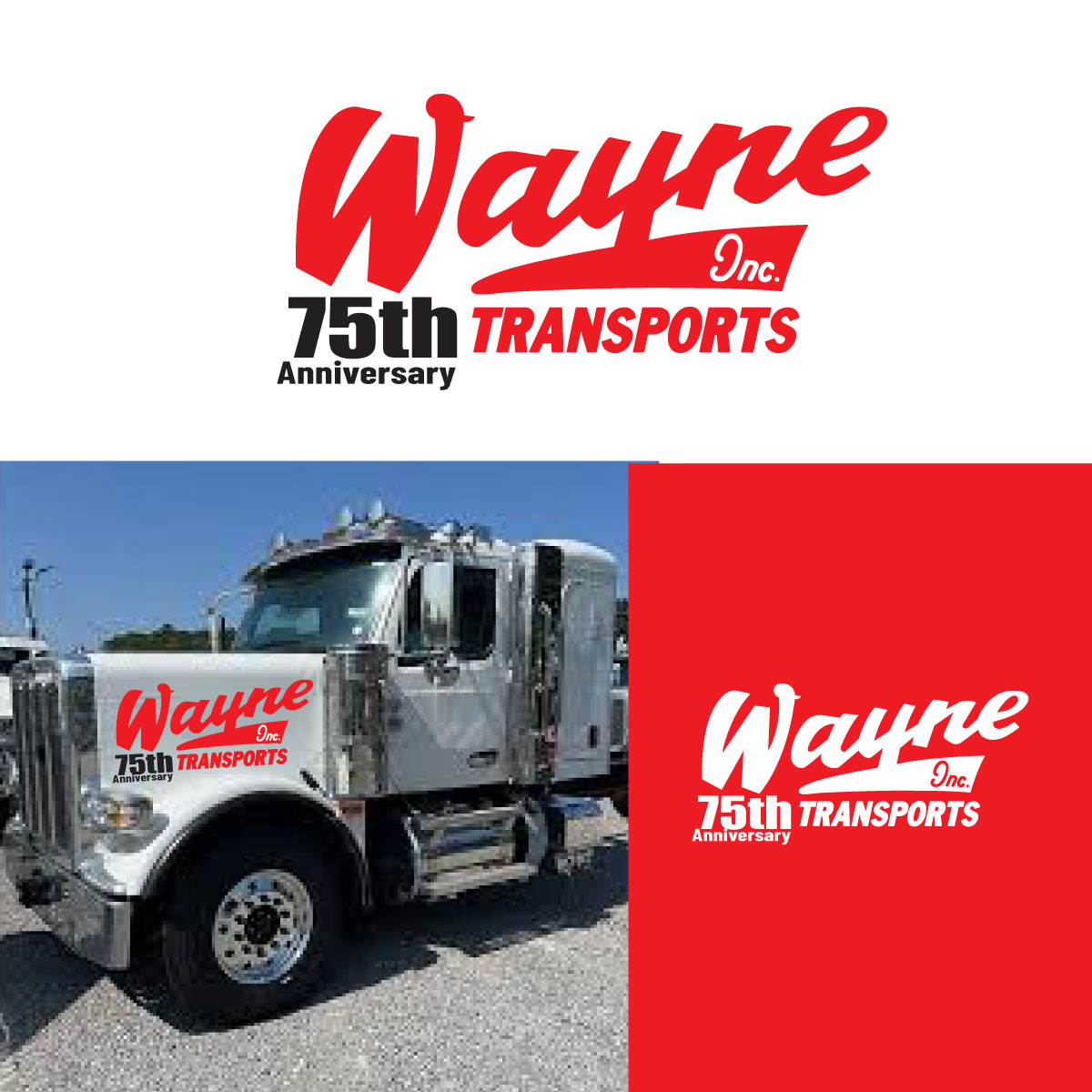 Logo Design by dianagargaritza for Wayne Transports, Inc. | Design #34740654
