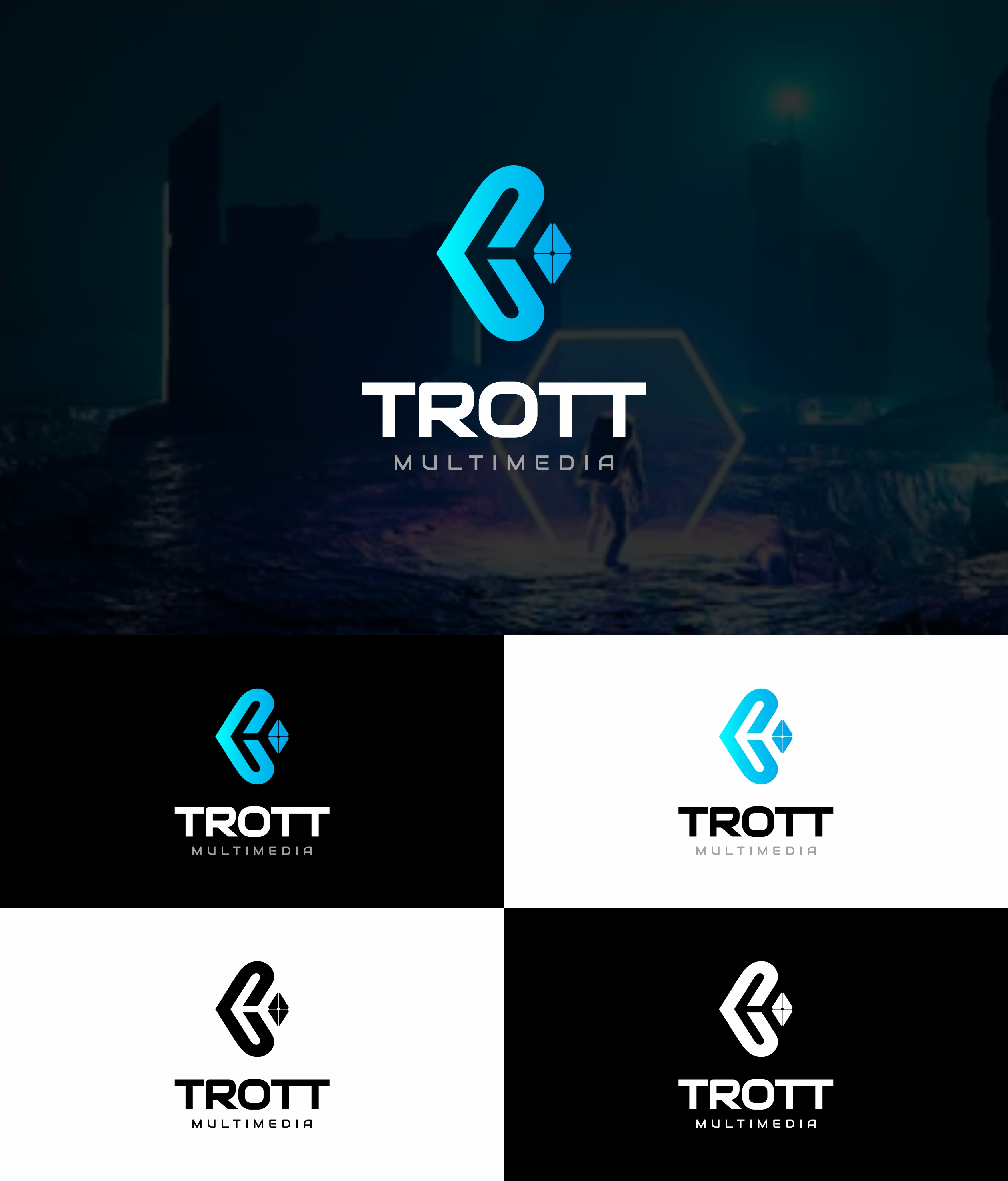 Design de Logo par Student_art pour Trott Multimedia | Design #34776652