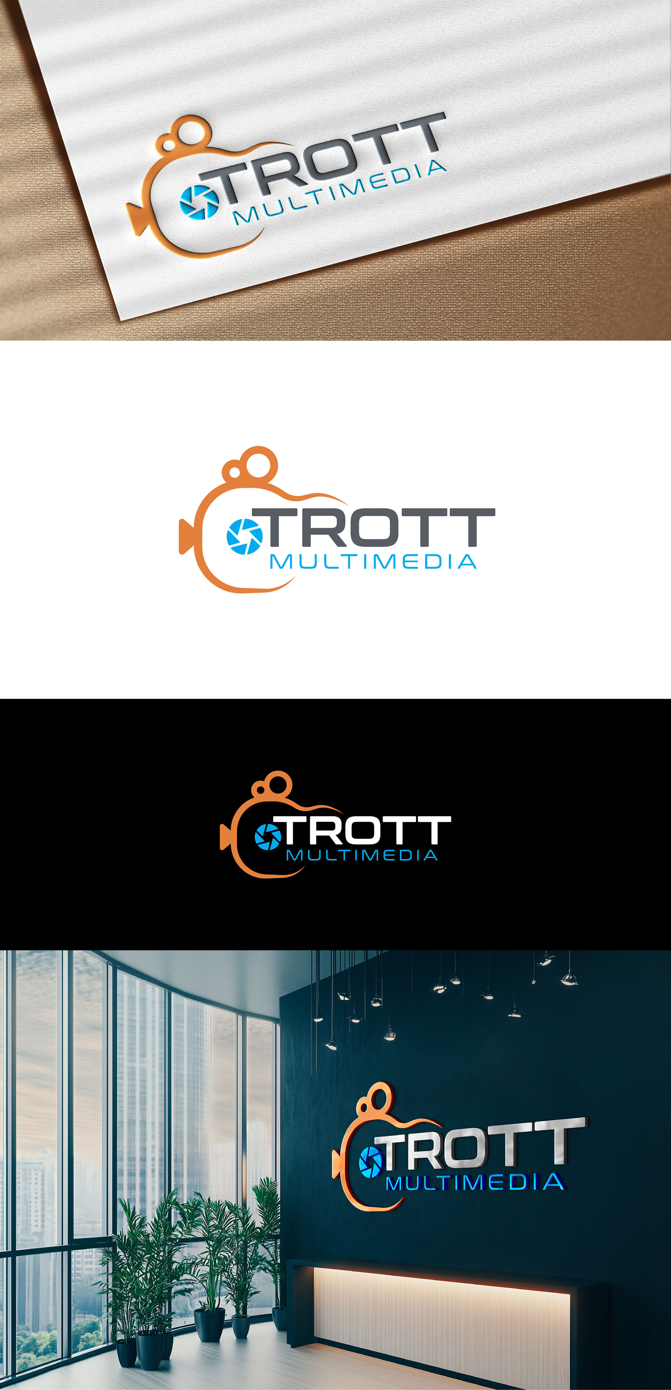 Logo Design by PixelUP Graphics for Trott Multimedia | Design #34735021