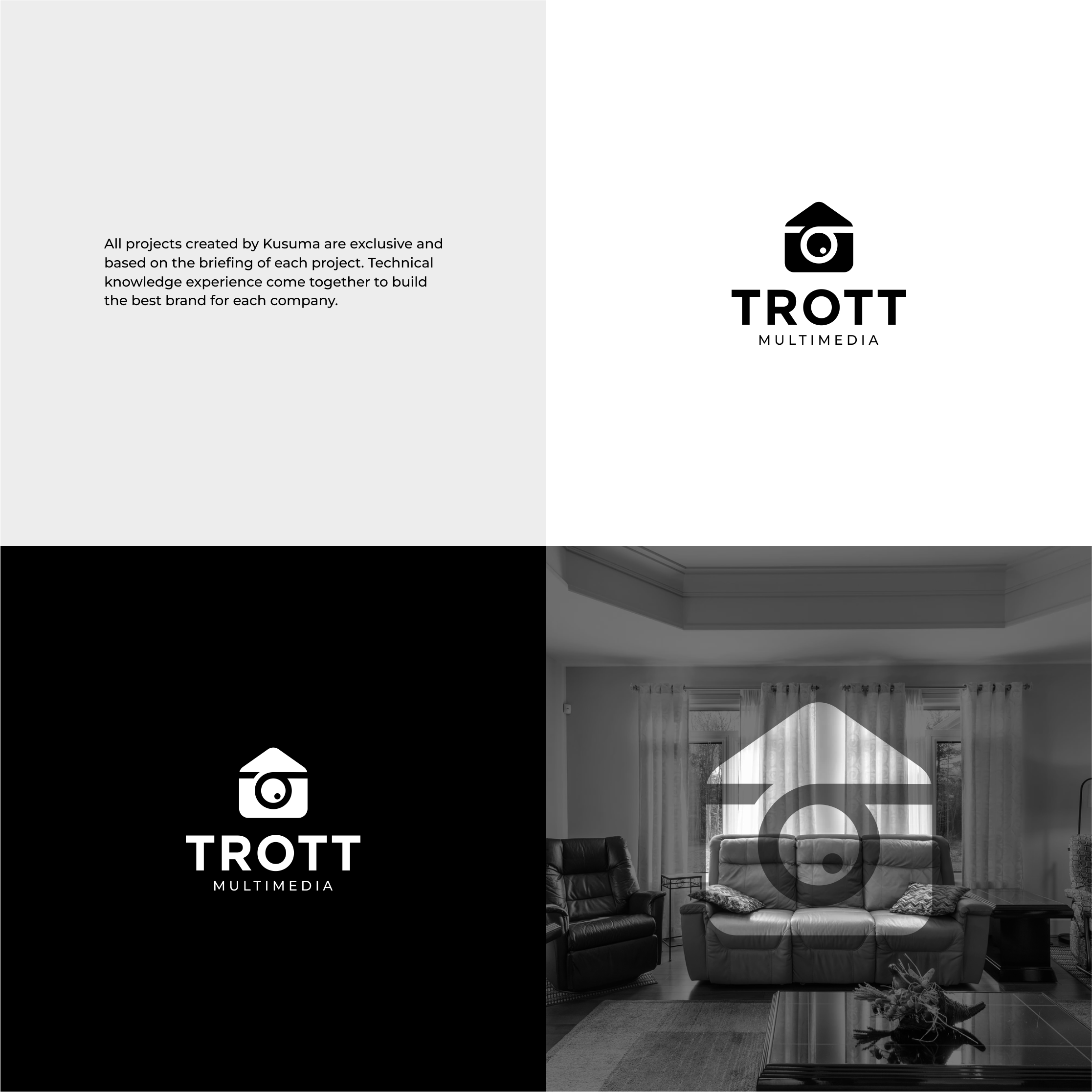 Logo-Design von Kusuma Studio für Trott Multimedia | Design #34733430