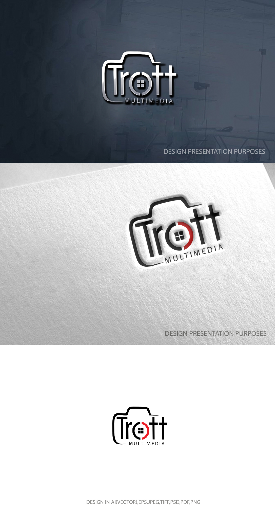 Logo Design by zebronicgraphic for Trott Multimedia | Design #34734363