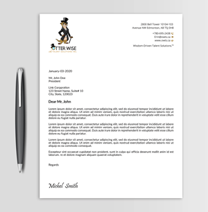 Letterhead Design by Expert Bappy for this project | Design: #34736111
