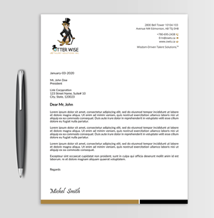 Letterhead Design by Expert Bappy for this project | Design: #34736127
