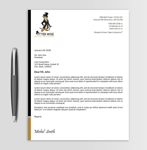 Letterhead Design by Expert Bappy for this project | Design: #34736133