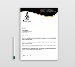 Letterhead Design by Expert Bappy for this project | Design: #34736541