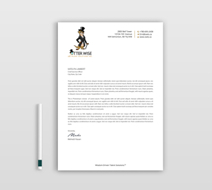 Letterhead Design by Expert Bappy for this project | Design: #34736877