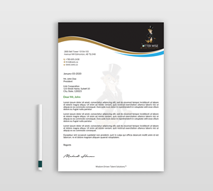 Letterhead Design by Expert Bappy for this project | Design: #34737186
