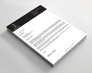 Letterhead Design by Expert Bappy for this project | Design: #34738654