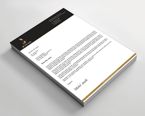 Letterhead Design by Expert Bappy for this project | Design: #34738661