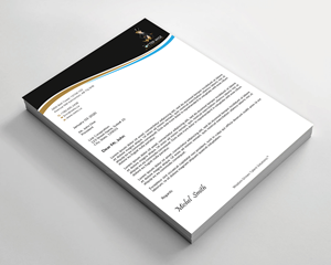 Letterhead Design by Expert Bappy for this project | Design: #34738736