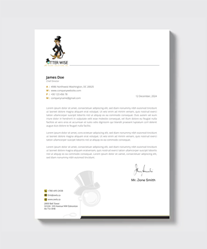 Letterhead Design by artbitin for this project | Design: #34736349
