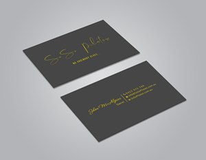 Design de Carte de Visite par Creative Moon Design pour SoSo Pilates | Design : #34741373
