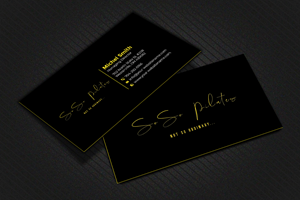 Business Card Design by Graphixpointt for SoSo Pilates | Design: #34738878