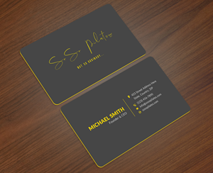 Business Card Design by Sun Moon Graphic Designer for SoSo Pilates | Design: #34736292