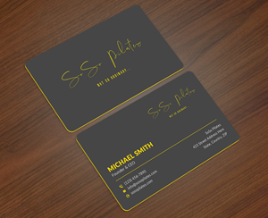 Business Card Design by Sun Moon Graphic Designer for SoSo Pilates | Design: #34736293