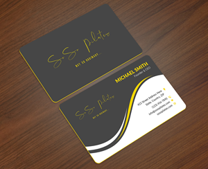 Business Card Design by Sun Moon Graphic Designer for SoSo Pilates | Design: #34736294