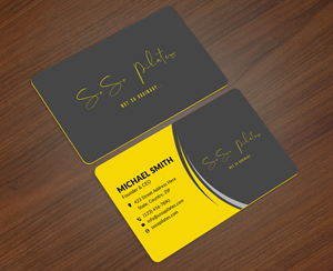 Business Card Design by Sun Moon Graphic Designer for SoSo Pilates | Design: #34736301