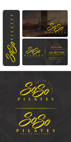Business Card Design by CreativeGwen™ for SoSo Pilates | Design: #34741540