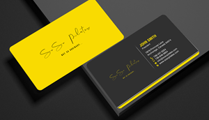 Business Card Design by chandrayaan.creative for SoSo Pilates | Design: #34738489