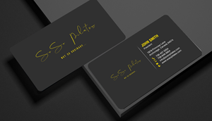 Business Card Design by chandrayaan.creative for SoSo Pilates | Design: #34738490