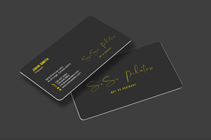 Business Card Design by chandrayaan.creative for SoSo Pilates | Design: #34743022