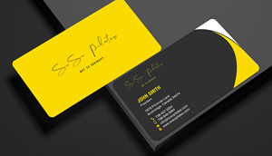 Design de Carte de Visite par chandrayaan.creative pour SoSo Pilates | Design : #34743025