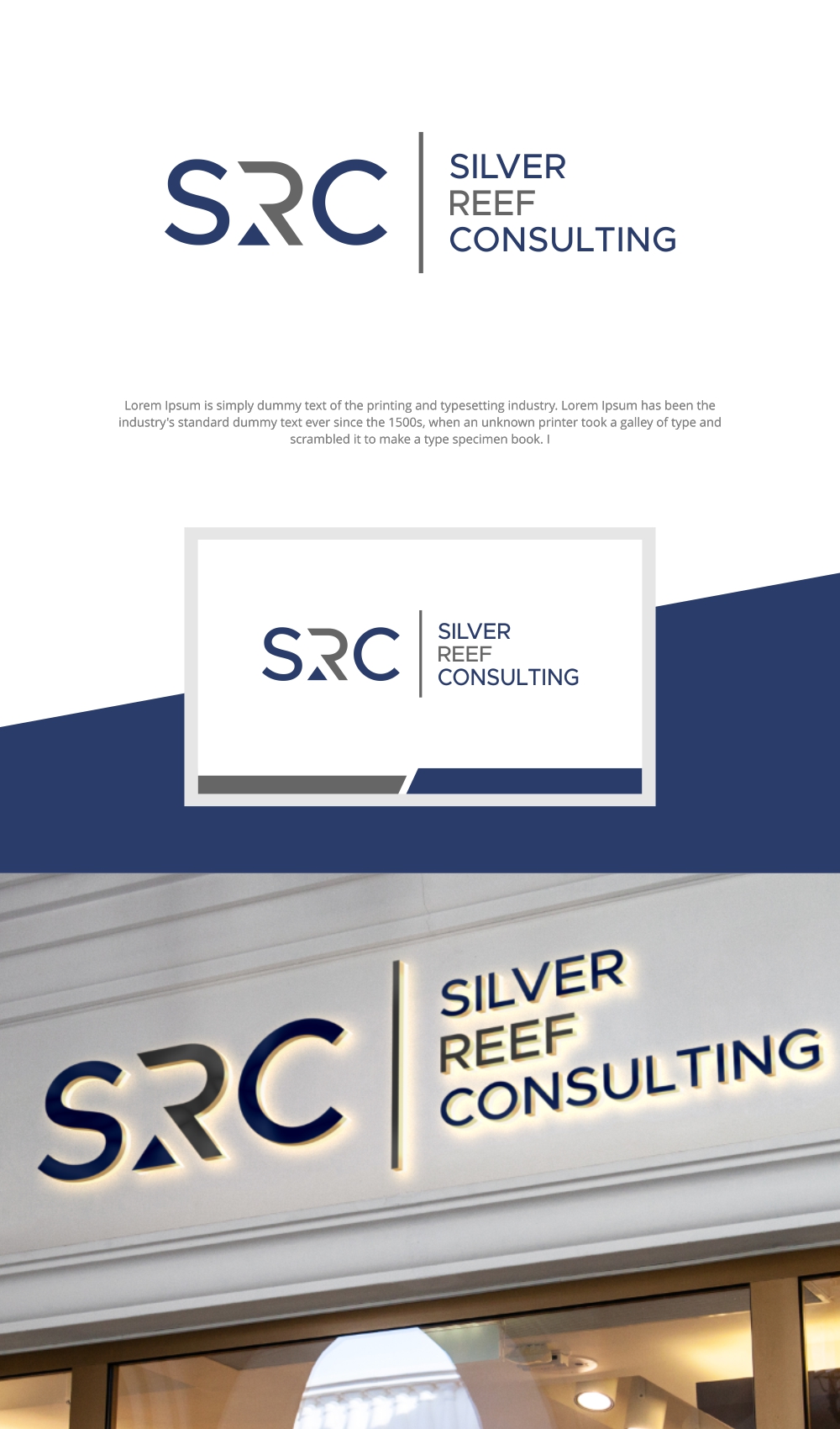 Logo Design by SanaPixel for Silver Reef Consulting, LLC | Design #34750668