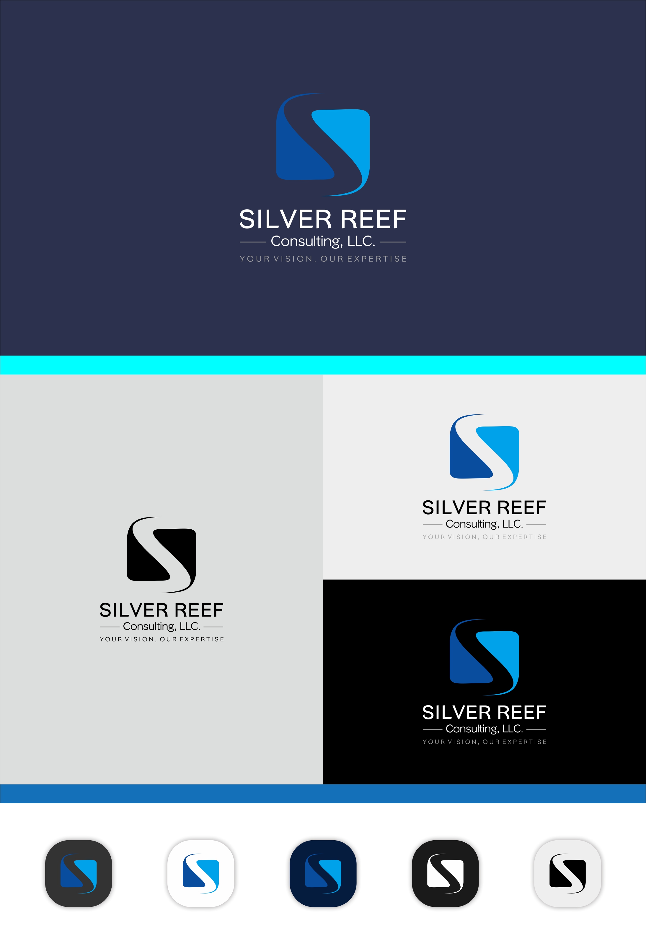 Logo-Design von Student_art für Silver Reef Consulting, LLC | Design #34784536