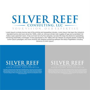 Logo Design by diego costa for Silver Reef Consulting, LLC | Design: #34751059