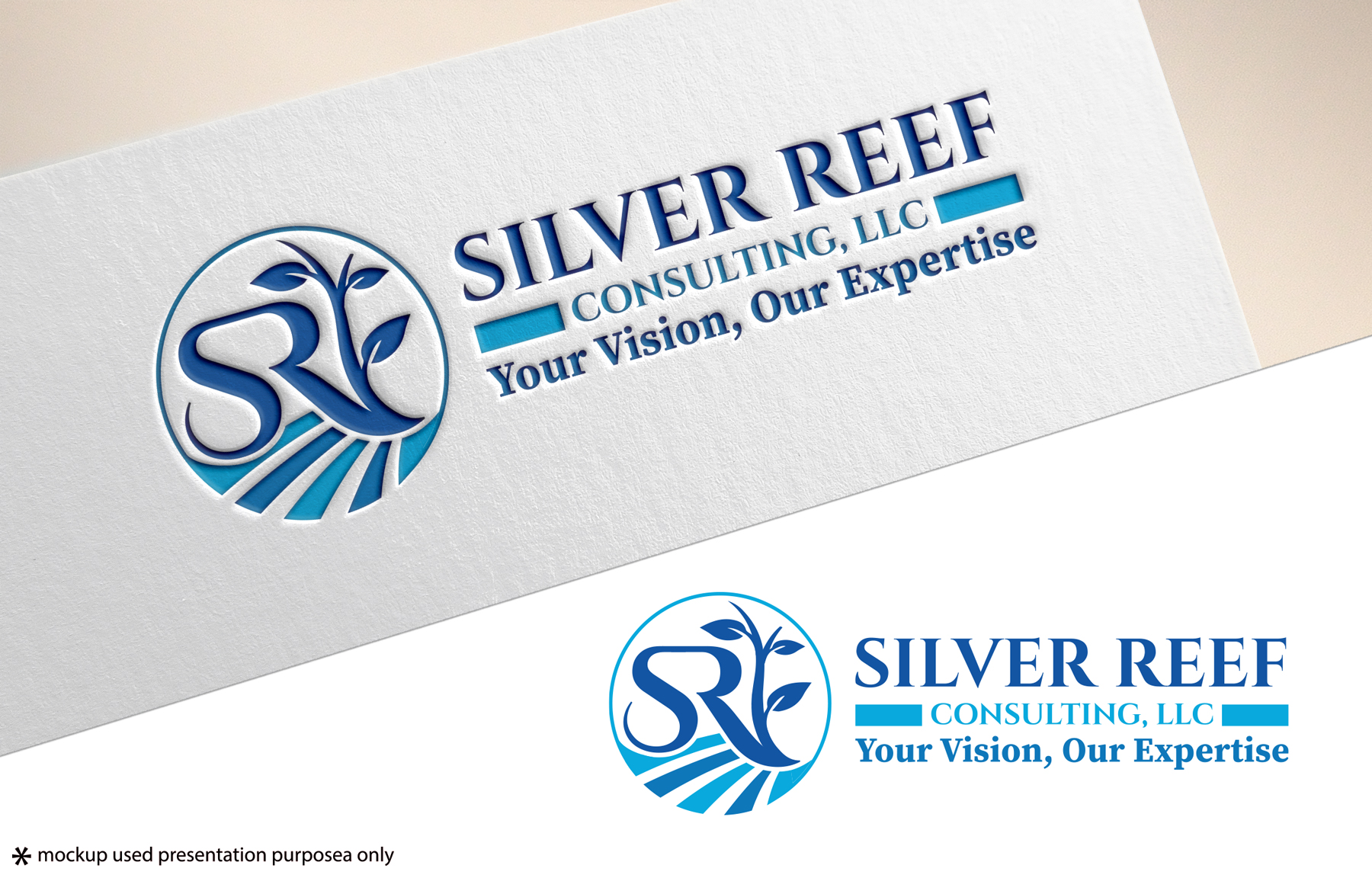 Logo Design by Rubia@ for Silver Reef Consulting, LLC | Design #34748053