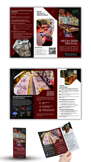 Neon Sign Revival Mailer / Flyer