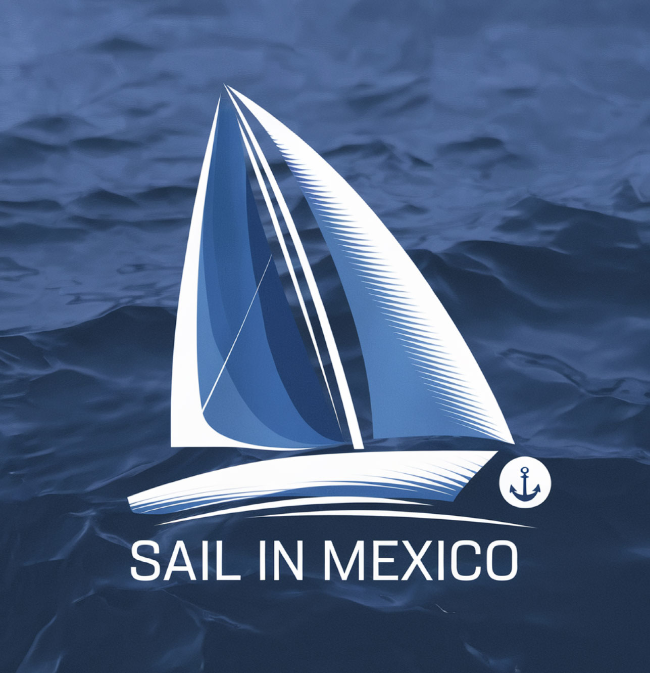 Logo Design by KING JM for Sail in Mexico Escuela Nautica | Design #34748908
