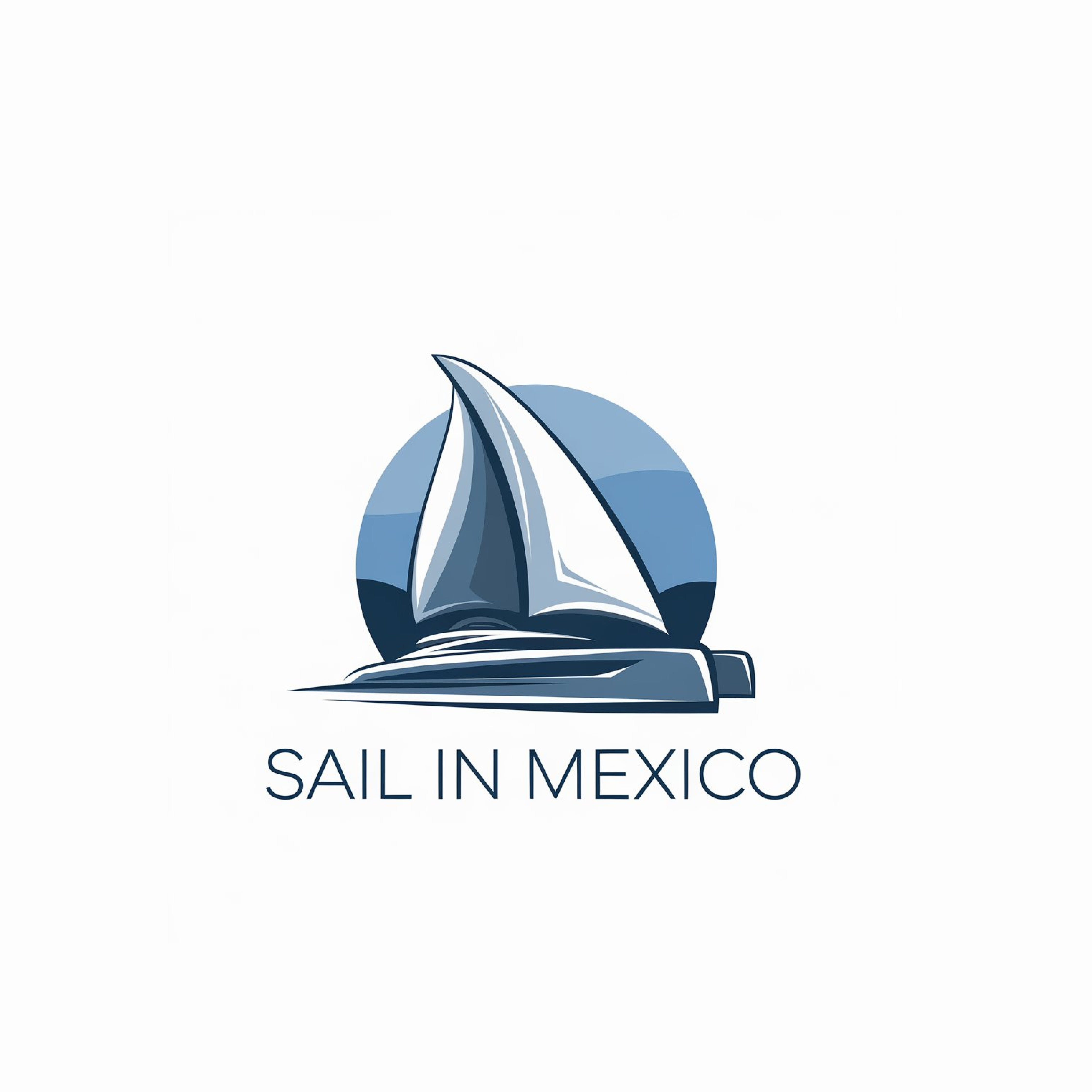 Logo Design by Shariqology for Sail in Mexico Escuela Nautica | Design #34744727